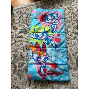 Vintage Cartoon Network 2000s Powerpuff Girls Sleeping Bag Blanket